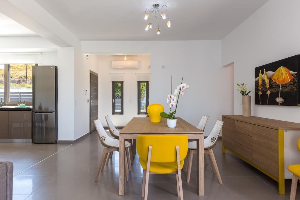 Eolia Iconic Villa, Walking Distance To The Beach, By Thinkvilla Panormos  Luaran gambar