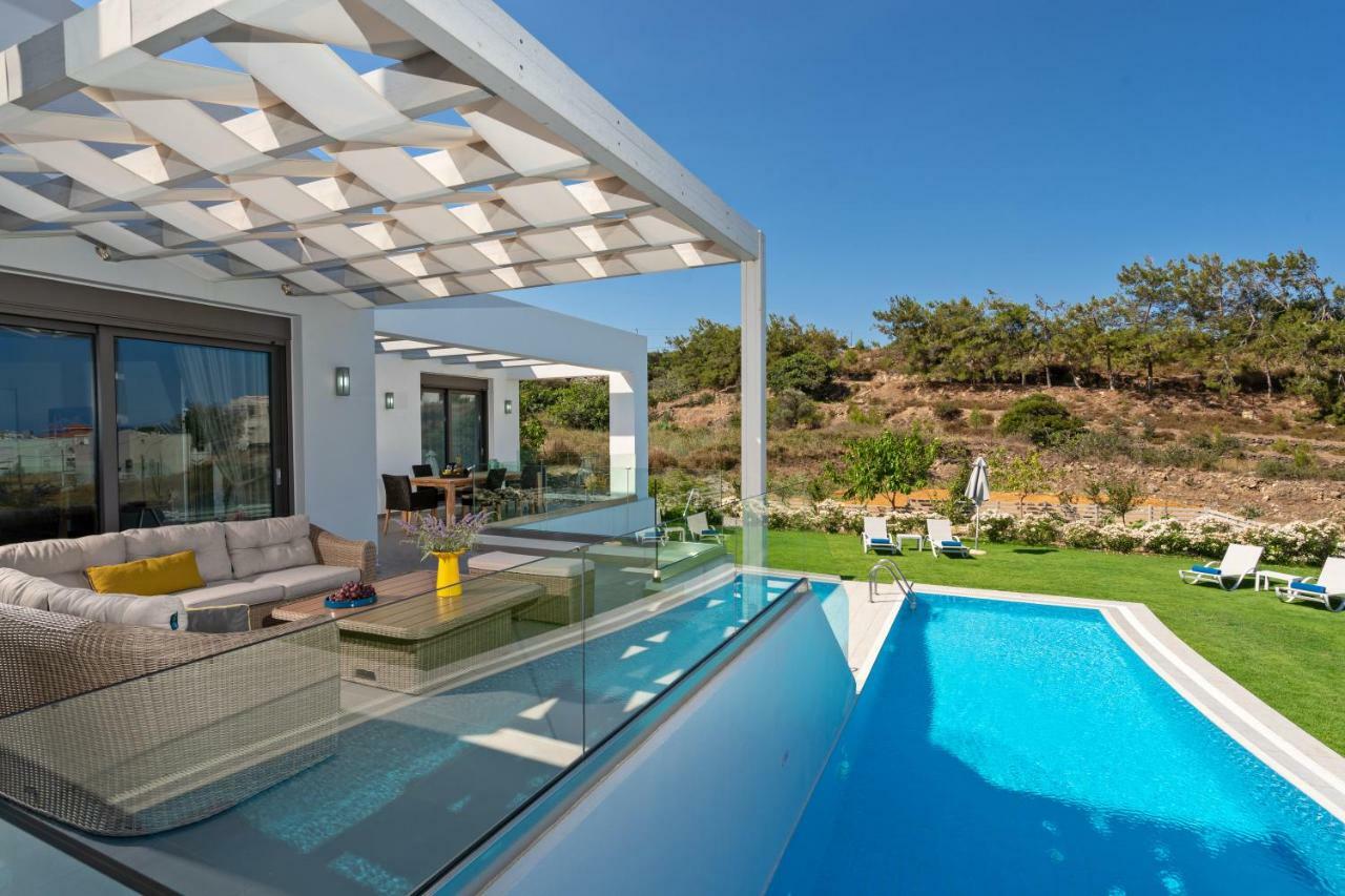Eolia Iconic Villa, Walking Distance To The Beach, By Thinkvilla Panormos  Luaran gambar