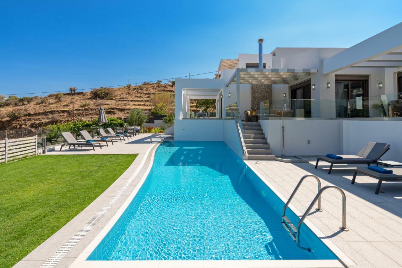 Eolia Iconic Villa, Walking Distance To The Beach, By Thinkvilla Panormos  Luaran gambar