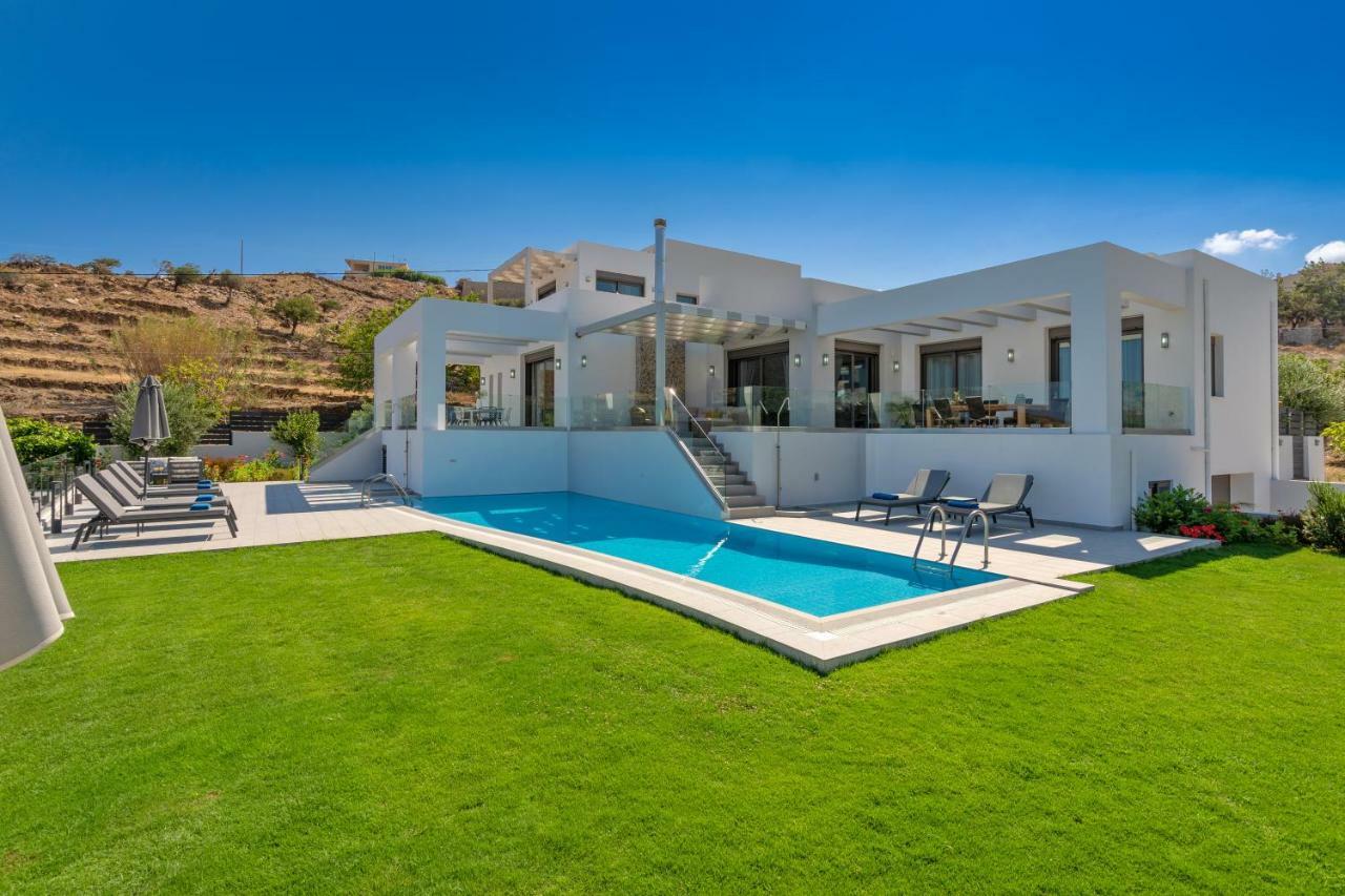 Eolia Iconic Villa, Walking Distance To The Beach, By Thinkvilla Panormos  Luaran gambar