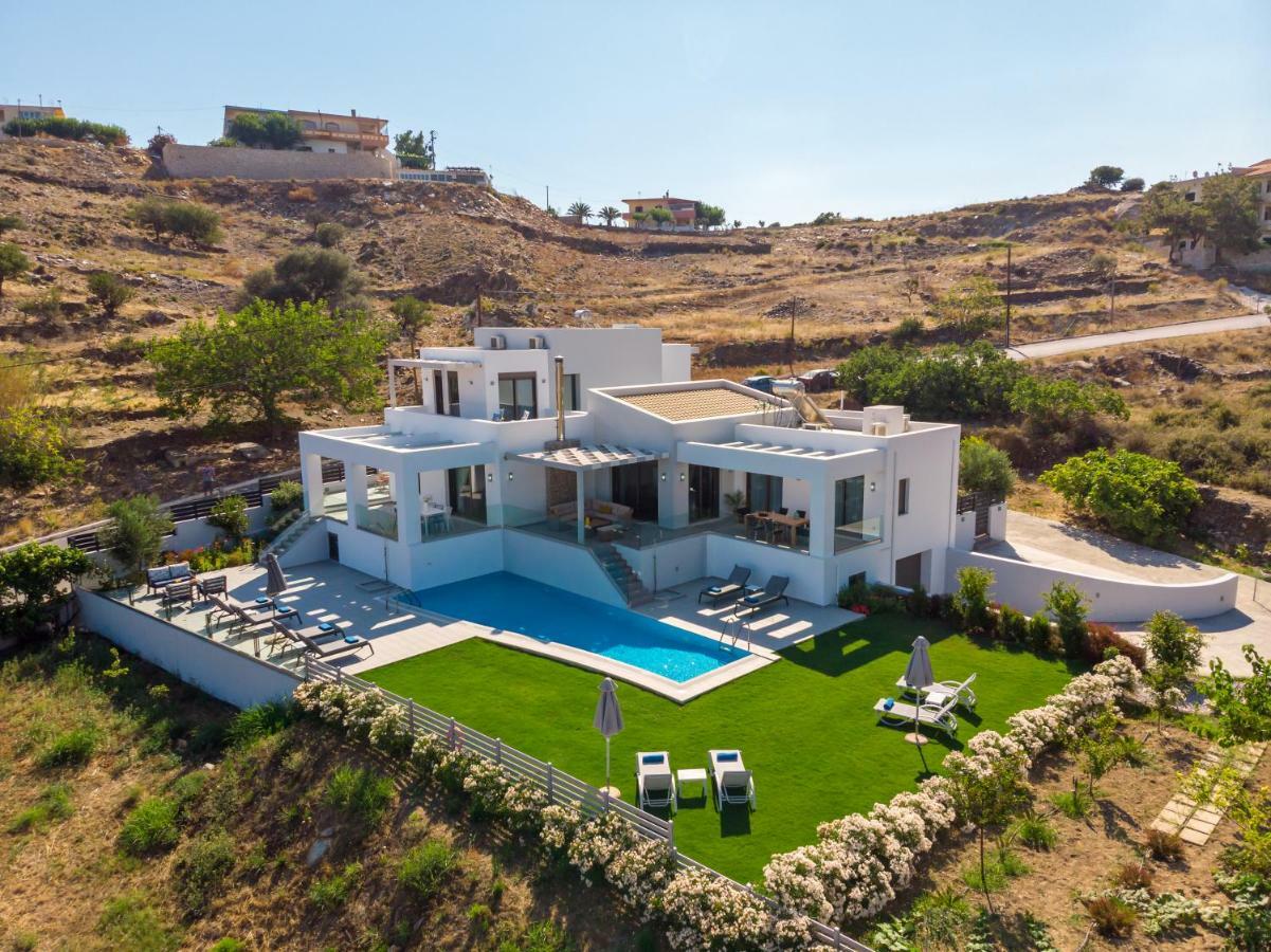 Eolia Iconic Villa, Walking Distance To The Beach, By Thinkvilla Panormos  Luaran gambar